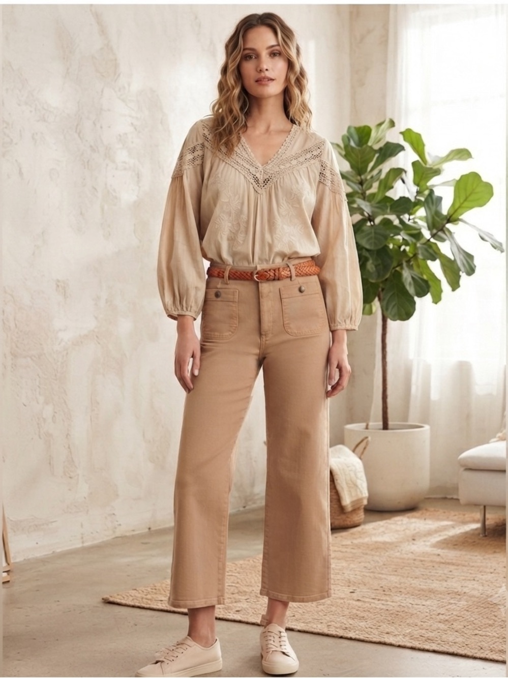 Ophelia Roe Wide Leg Jeans